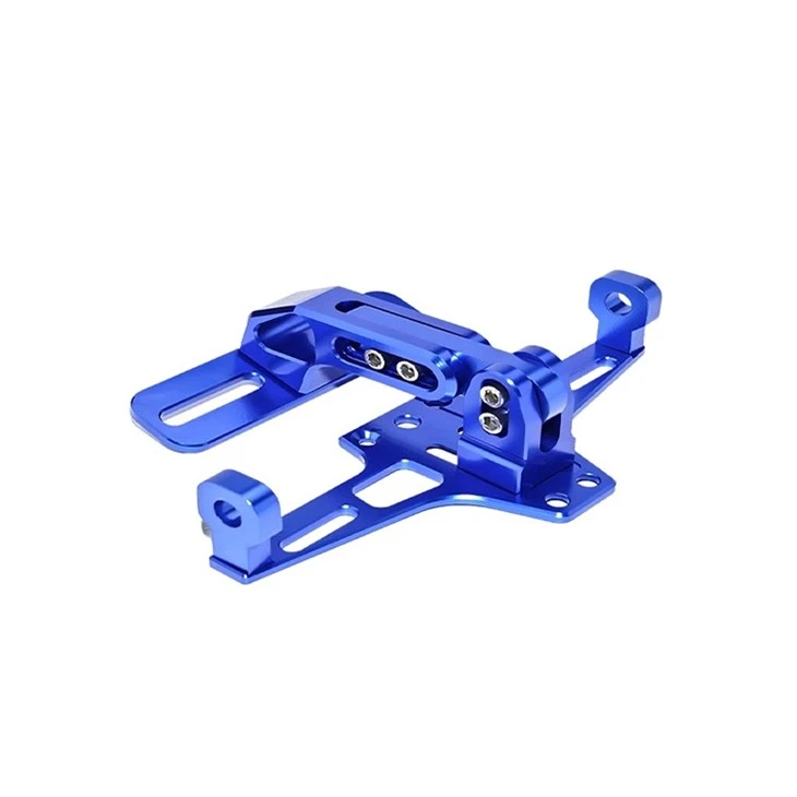 Motorcycle Modified License Plate Frame MSX Adjustable License Plate Frame CNC Aluminum Alloy Bracket License Plate Support Frame best